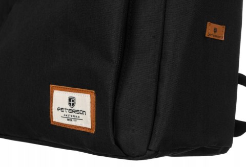 Pojemny plecak sportowy z portem ładującym - Peterson Pojemny plecak sportowy z portem ładującym - Peterson