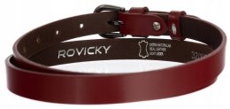 Klasyczny, wąski pasek damski ze skóry naturalnej - Rovicky