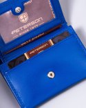 Mały, skórzany portfel damski z systemem RFID Protect - Peterson