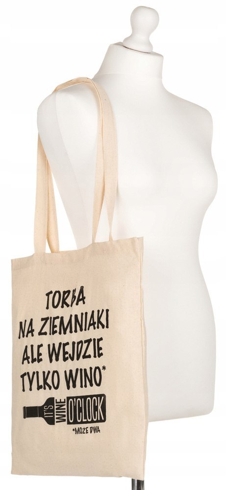 Bawełniana torba typu shopper bag Bawełniana torba typu shopper bag