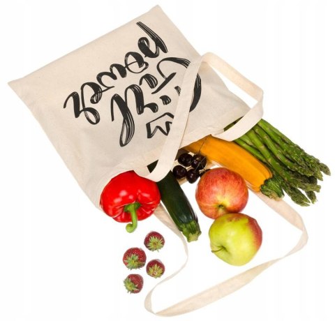 Bawełniana torba typu shopper bag Bawełniana torba typu shopper bag