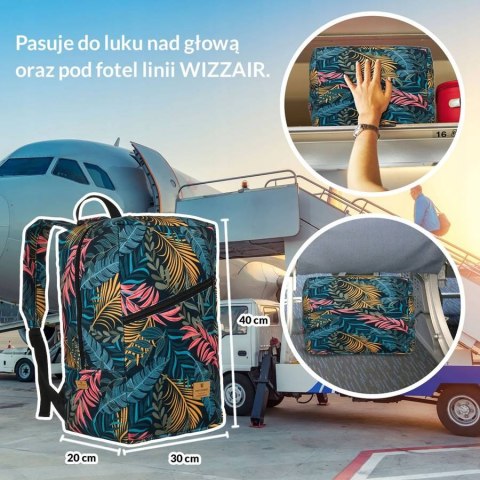 Plecak-torba podróżna z uchwytem na walizkę - Peterson Plecak-torba podróżna z uchwytem na walizkę - Peterson