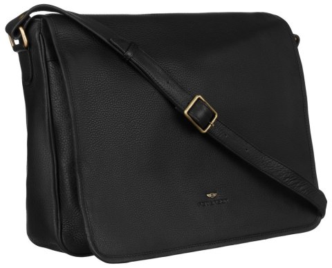Pojemna, skórzana torba na laptopa do 15 cali - Peterson Pojemna, skórzana torba na laptopa do 15 cali - Peterson