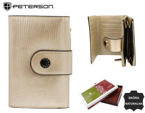 Elegancki, skórzany portfel damski - Peterson Elegancki, skórzany portfel damski - Peterson