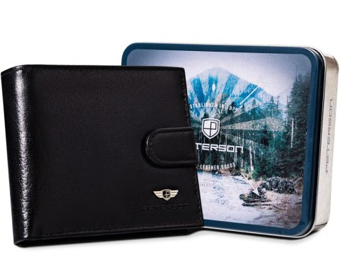 Duży portfel męski z systemem RFID Protect - Peterson Duży portfel męski z systemem RFID Protect - Peterson
