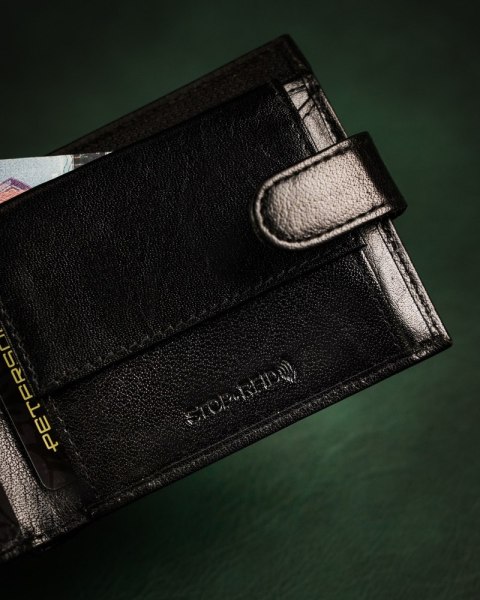 Duży portfel męski z systemem RFID Protect - Peterson Duży portfel męski z systemem RFID Protect - Peterson