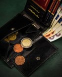 Duży portfel męski z systemem RFID Protect - Peterson