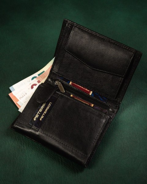 Duży portfel męski z systemem RFID Protect - Peterson Duży portfel męski z systemem RFID Protect - Peterson