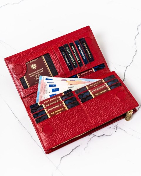 Elegancki portfel damski na magnes - Peterson Elegancki portfel damski na magnes - Peterson