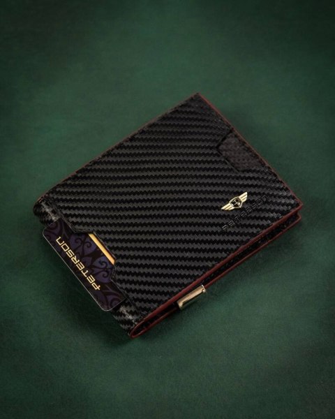 Elegancki, skórzany portfel męski z systemem RFID - Peterson Elegancki, skórzany portfel męski z systemem RFID - Peterson