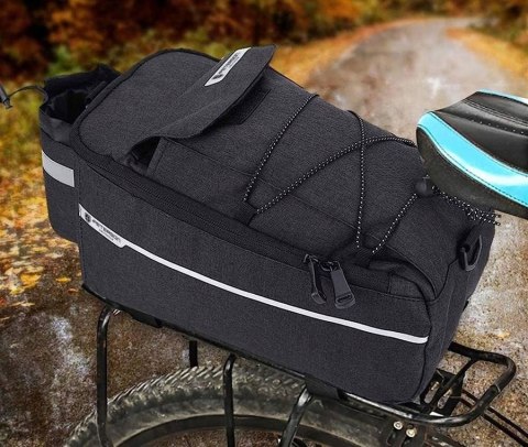 Pojemna sakwa rowerowa na bagażnik - Peterson Pojemna sakwa rowerowa na bagażnik - Peterson