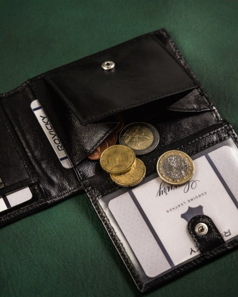 Skórzana banknotówka męska z systemem RFID Protect - Cavaldi Skórzana banknotówka męska z systemem RFID Protect - Cavaldi