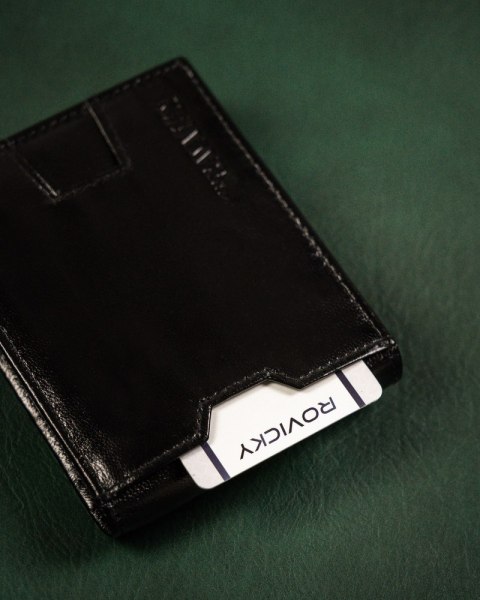 Skórzana banknotówka męska z systemem RFID Protect - Cavaldi Skórzana banknotówka męska z systemem RFID Protect - Cavaldi