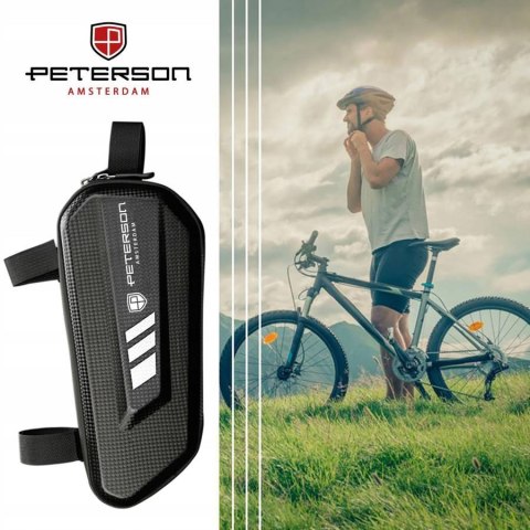 Wodoodporna torba rowerowa pod ramę - Peterson Wodoodporna torba rowerowa pod ramę - Peterson