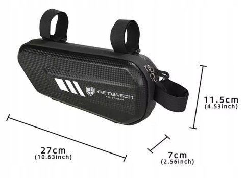 Wodoodporna torba rowerowa pod ramę - Peterson Wodoodporna torba rowerowa pod ramę - Peterson