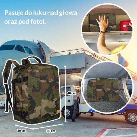 Duży, podróżny plecak z poliestru - Rovicky Duży, podróżny plecak z poliestru - Rovicky