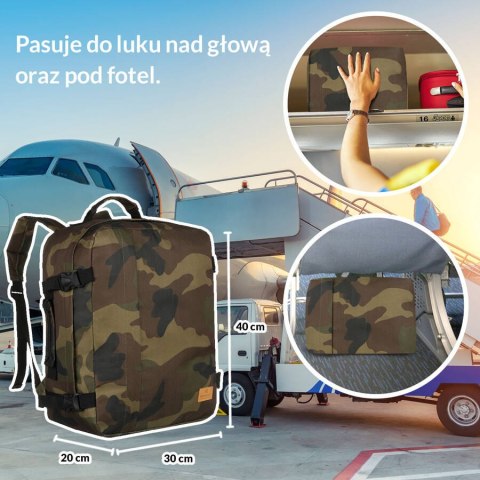 Duży, podróżny plecak z poliestru - Rovicky Duży, podróżny plecak z poliestru - Rovicky
