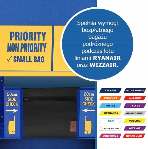 Poręczny, wodoodporny plecak-bagaż podręczny do samolotu - Peterson Poręczny, wodoodporny plecak-bagaż podręczny do samolotu - Peterson