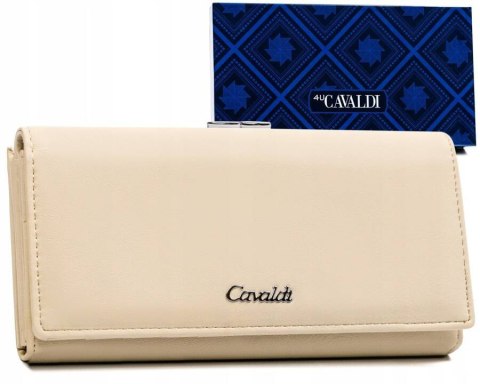 Elegancki potfel damski na bigiel i zatrzask - 4U Cavaldi Elegancki potfel damski na bigiel i zatrzask - 4U Cavaldi