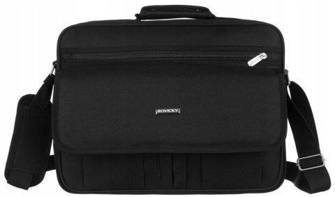Materiałowa torba na laptopa do 15 cali - Rovicky Materiałowa torba na laptopa do 15 cali - Rovicky