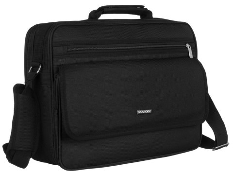 Pojemna, materiałowa torba na laptopa - Rovicky Pojemna, materiałowa torba na laptopa - Rovicky