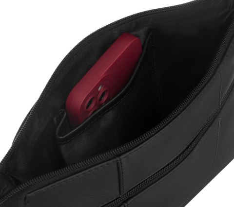 Listonoszka skórzana na regulowanym pasku - Peterson Listonoszka skórzana na regulowanym pasku - Peterson