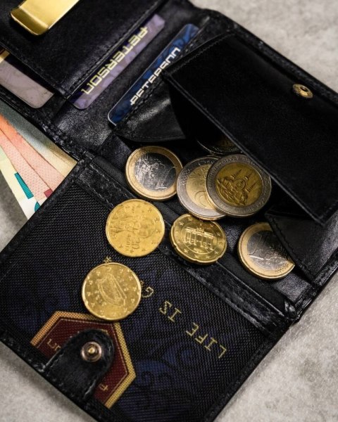 Zestaw prezentowy: skórzany portfel męski, etui i brelok - Peterson Zestaw prezentowy: skórzany portfel męski, etui i brelok - Peterson