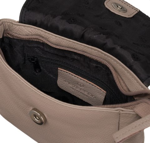 Elegancka listonoszka damska ze skóry naturalnej - Peterson Elegancka listonoszka damska ze skóry naturalnej - Peterson