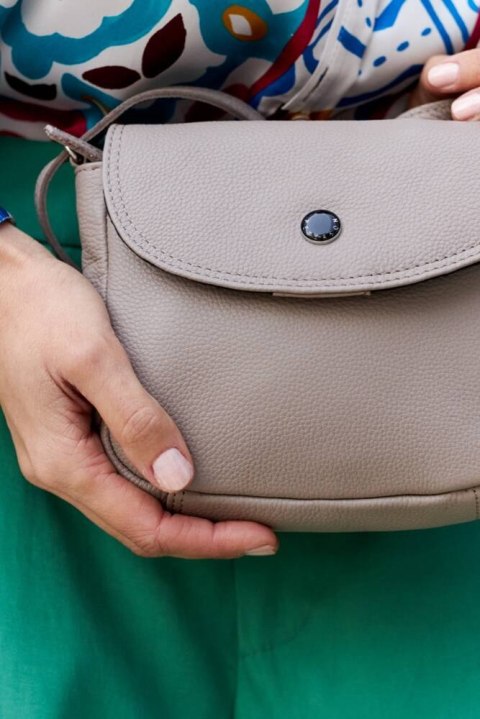 Elegancka listonoszka damska ze skóry naturalnej - Peterson Elegancka listonoszka damska ze skóry naturalnej - Peterson