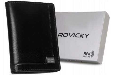 Etui na karty i dokumenty ze skóry naturalnej - Rovicky Etui na karty i dokumenty ze skóry naturalnej - Rovicky