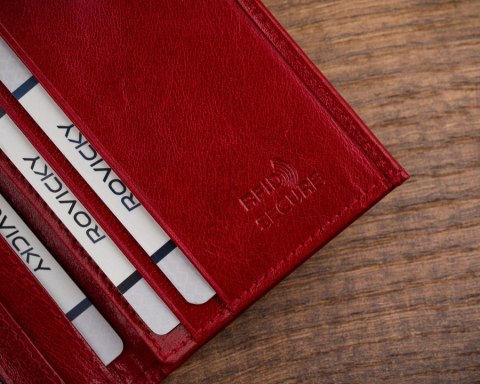 Etui na karty i dokumenty ze skóry naturalnej - Rovicky Etui na karty i dokumenty ze skóry naturalnej - Rovicky