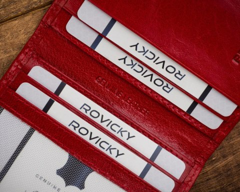 Skórzane etui na karty i dokumenty - Rovicky Skórzane etui na karty i dokumenty - Rovicky