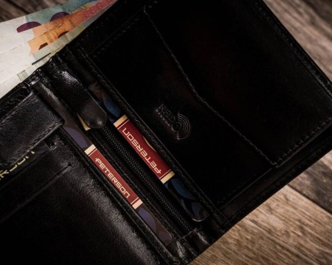 Duży, skórzany portfel męski w orientacji pionowej - Peterson Duży, skórzany portfel męski w orientacji pionowej - Peterson