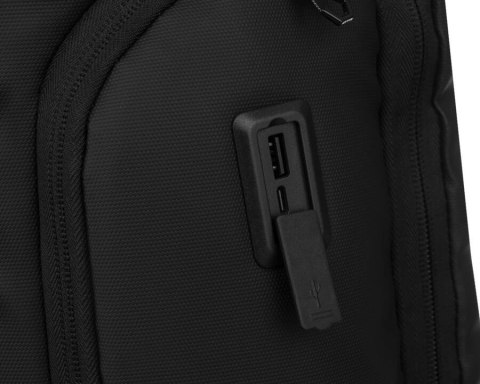 Pojemny plecak na laptopa z portem USB - Peterson Pojemny plecak na laptopa z portem USB - Peterson
