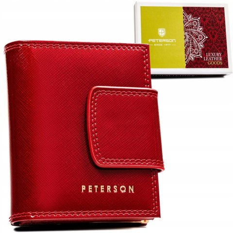 Portfel damski ze skóry naturalnej - Peterson Portfel damski ze skóry naturalnej - Peterson