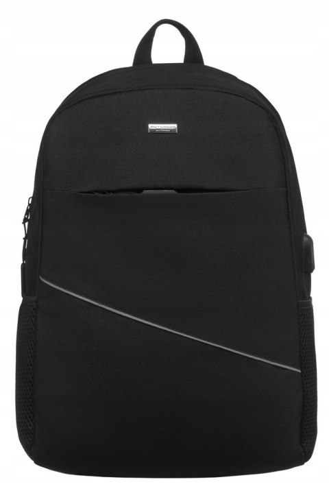 Duży, męski plecak na laptopa z portem USB - Peterson Duży, męski plecak na laptopa z portem USB - Peterson