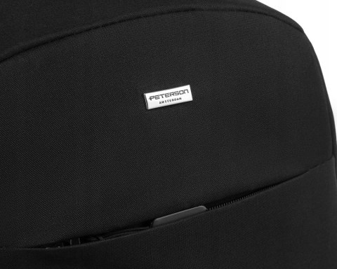 Duży, męski plecak na laptopa z portem USB - Peterson Duży, męski plecak na laptopa z portem USB - Peterson