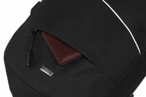 Duży, męski plecak na laptopa z portem USB - Peterson Duży, męski plecak na laptopa z portem USB - Peterson