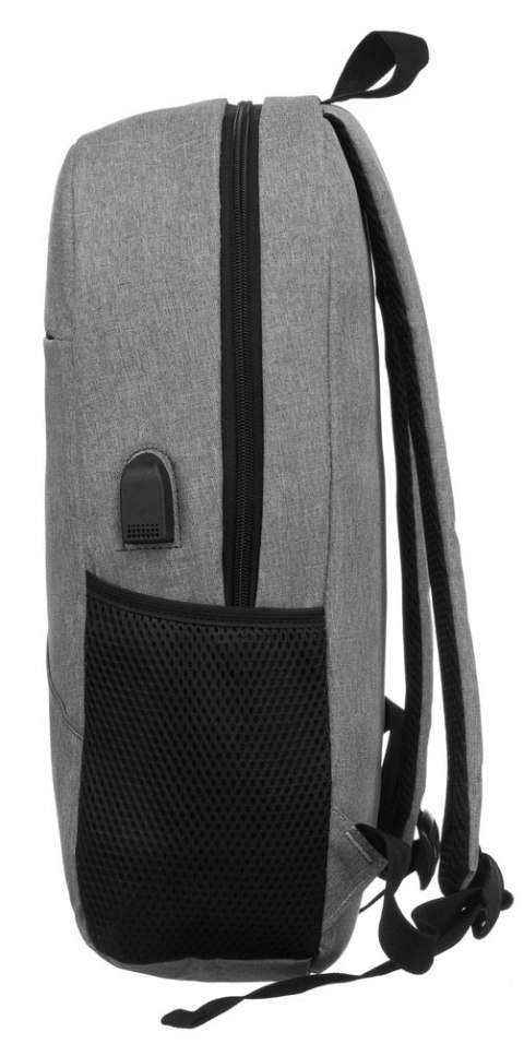 Duży, męski plecak na laptopa z portem USB - Peterson Duży, męski plecak na laptopa z portem USB - Peterson