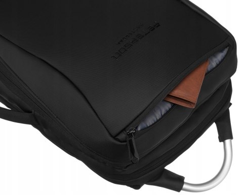 Duży, pojemny plecak z portem USB i miejscem na laptopa - Peterson Duży, pojemny plecak z portem USB i miejscem na laptopa - Peterson