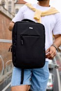 Miejski, biznesowy plecak na laptopa z portem USB - Peterson