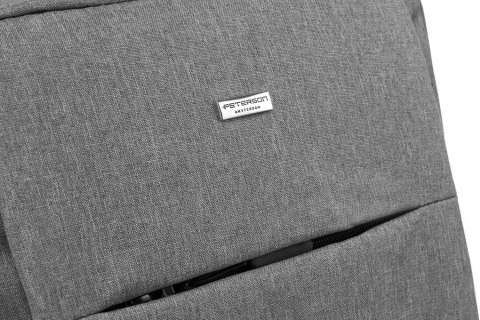 Miejski, biznesowy plecak na laptopa z portem USB - Peterson Miejski, biznesowy plecak na laptopa z portem USB - Peterson