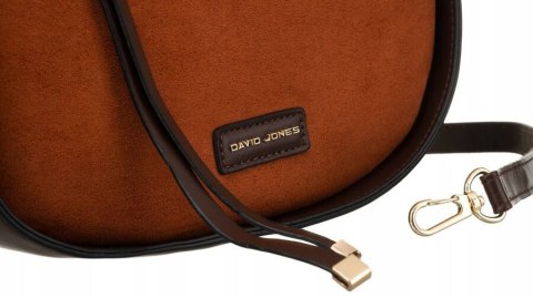Elegancka torebka-bagietka damska ze skóry ekologicznej - David Jones Elegancka torebka-bagietka damska ze skóry ekologicznej - David Jones