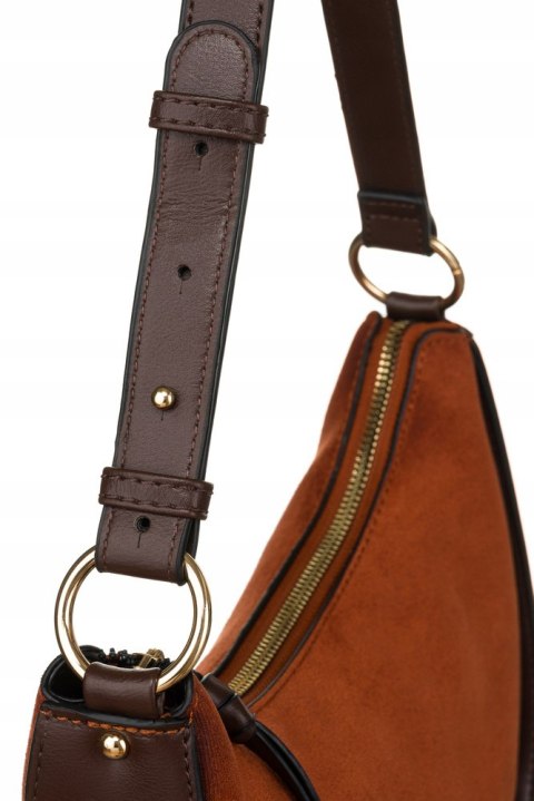 Elegancka torebka-bagietka damska ze skóry ekologicznej - David Jones Elegancka torebka-bagietka damska ze skóry ekologicznej - David Jones