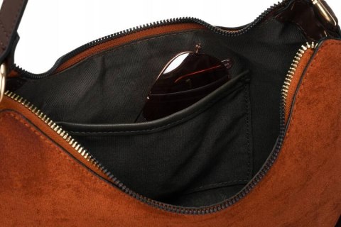 Elegancka torebka-bagietka damska ze skóry ekologicznej - David Jones Elegancka torebka-bagietka damska ze skóry ekologicznej - David Jones