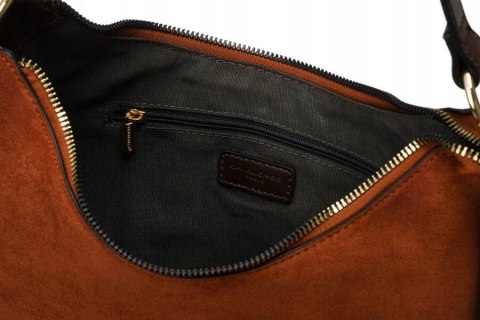 Elegancka torebka-bagietka damska ze skóry ekologicznej - David Jones Elegancka torebka-bagietka damska ze skóry ekologicznej - David Jones