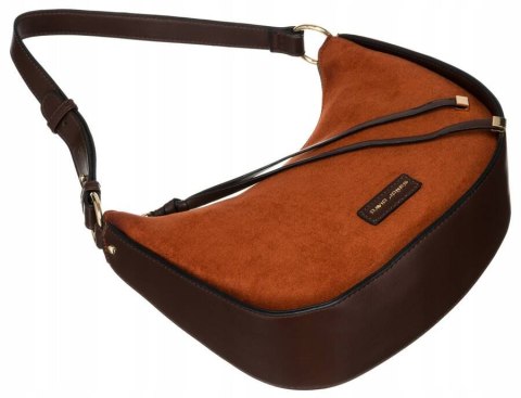 Elegancka torebka-bagietka damska ze skóry ekologicznej - David Jones Elegancka torebka-bagietka damska ze skóry ekologicznej - David Jones