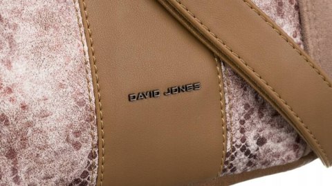 Listonoszka damska ze skóry ekologicznej - David Jones Listonoszka damska ze skóry ekologicznej - David Jones