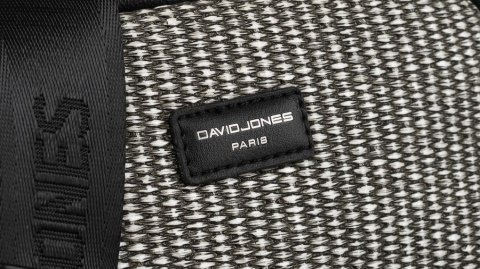Mała listonoszka damska ze skóry ekologicznej - David Jones Mała listonoszka damska ze skóry ekologicznej - David Jones