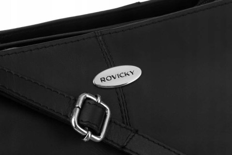 Mała, skórzana listonoszka damska - Rovicky Mała, skórzana listonoszka damska - Rovicky